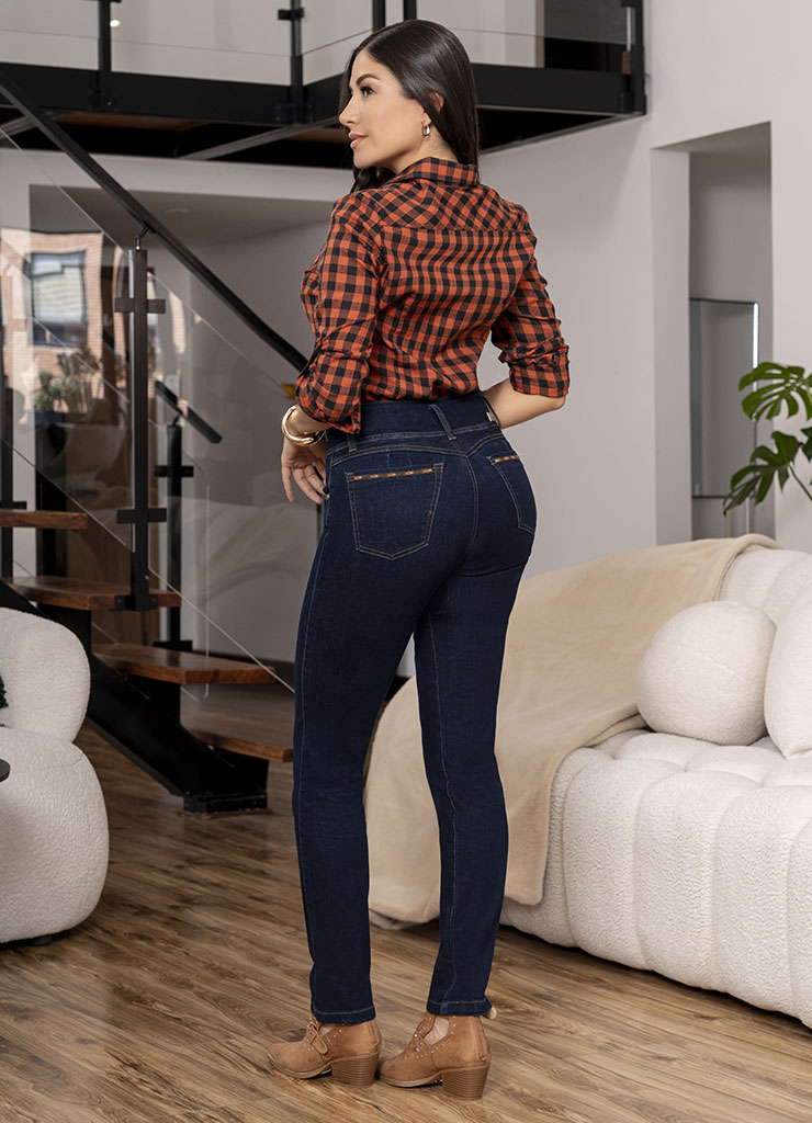 Jean mujer Semi Recta 0736-2