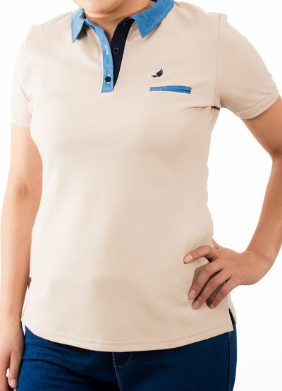2217-1 Polo Mujer backside