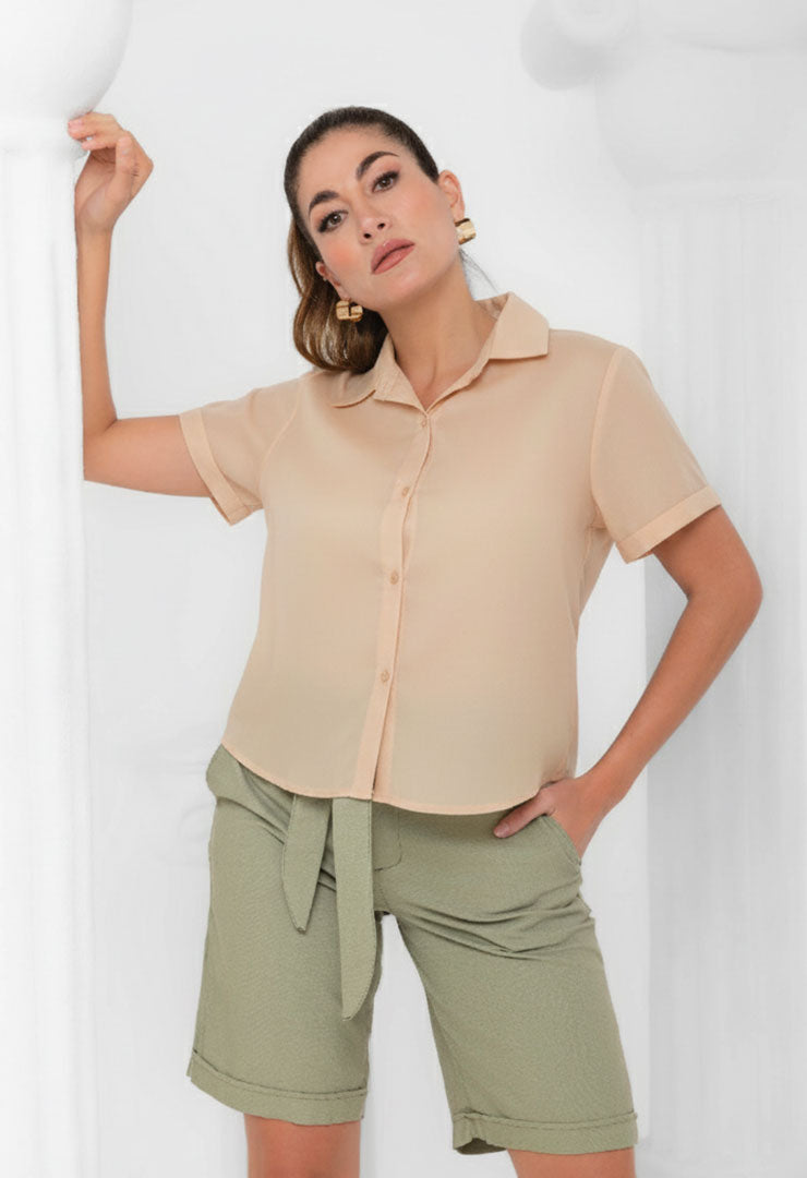 2313-1 Blusa Mujer Prime Viscosa manga corta