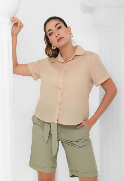 2313-1 Blusa Mujer Prime Viscosa manga corta