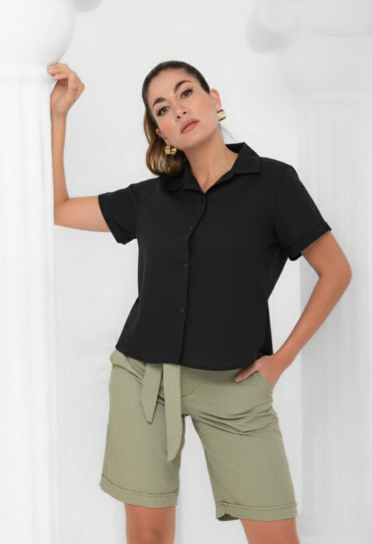 2313-1 Blusa Mujer Prime Viscosa manga corta