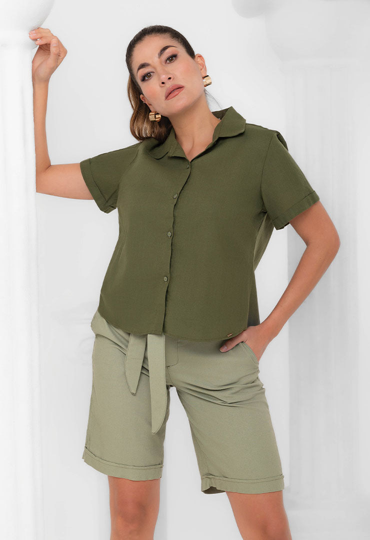 2313-1 Blusa Mujer Prime Viscosa manga corta