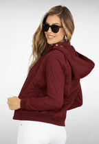 Chaqueta Mujer Convertible Térmica Con Capota 3549