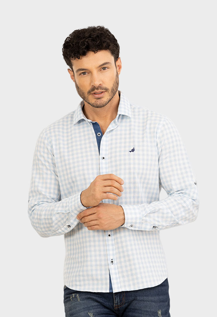 Camisa Hombre Gena Slim 7663