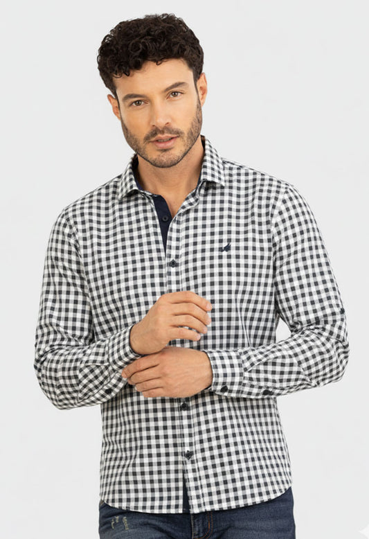 Camisa Hombre Gena Slim 7663