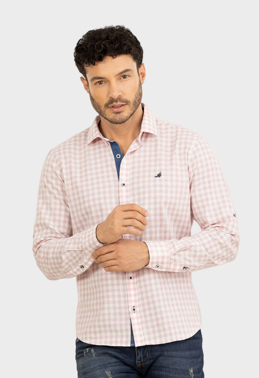 Camisa Hombre Gena Slim 7663