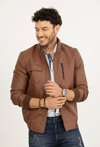 Chaqueta Cuerina Hombre