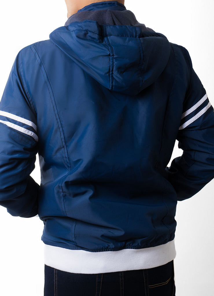 8575 Chaqueta hombre acolchada con capota