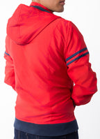 8575 Chaqueta hombre acolchada con capota