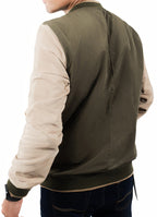 8588 Chaqueta Hombre Diesel Doble Faz verde-verde Ocre