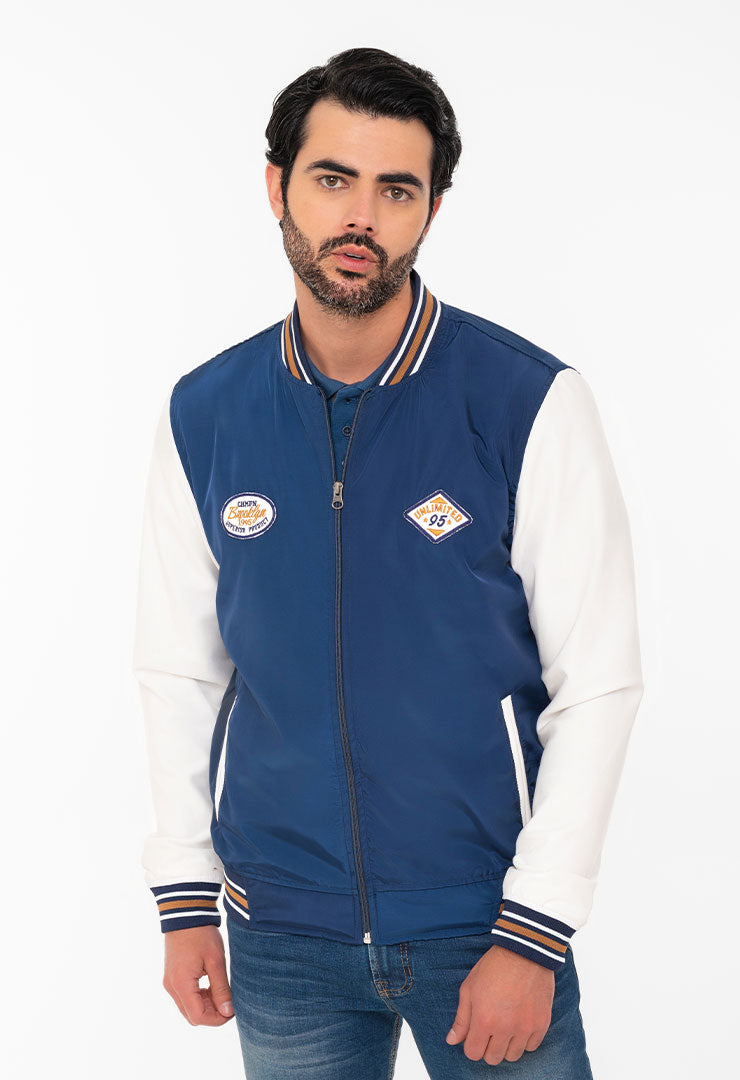 Chaqueta Beisbolera semi impermeable