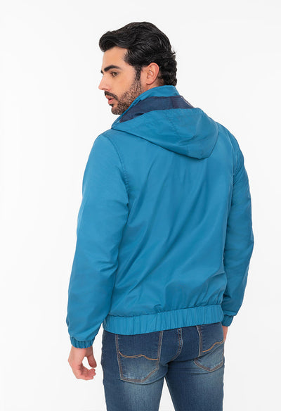 8617 Chaqueta Hombre Oxford Rompevientos