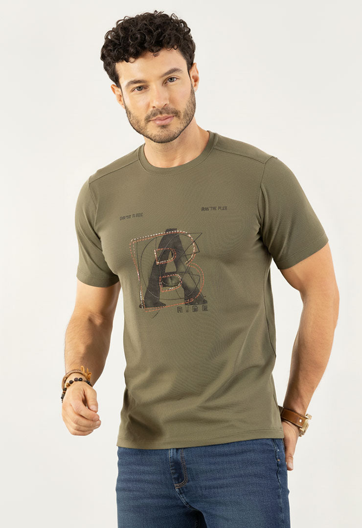 Camiseta estampada 9473