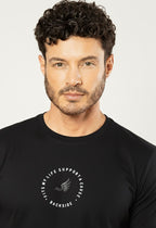 Camiseta Estampada Hombre 9474