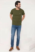 Camiseta Tela galleta Verde – 9511