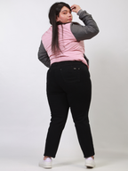 Jean negro licrado con bolsillo 0554-2