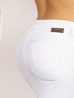 Jean Mujer Mimosa Tm Con Bolsillos Skinny Blanco