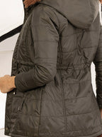 Chaqueta Mujer Convertible Térmica Con Capota