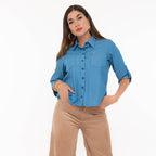 Blusa para Mujer Denim 2277