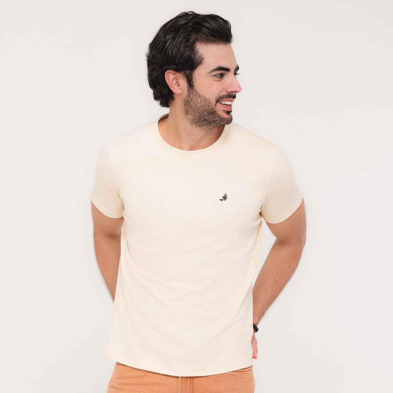 Camiseta Tela Galleta Camel – 9511