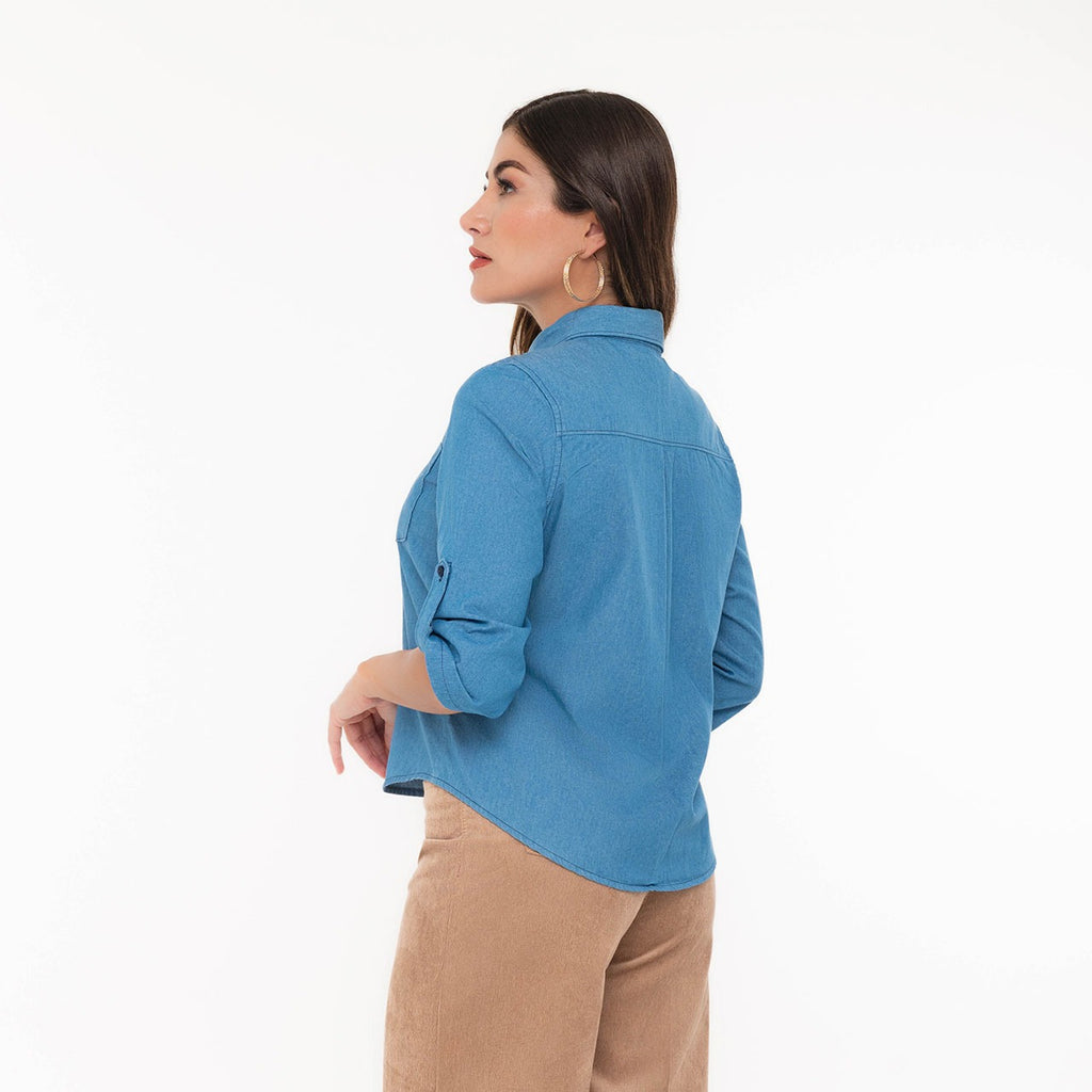 Blusa para Mujer Denim 2277