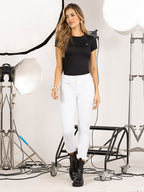 Jean Mujer Mimosa Tm Con Bolsillos Skinny Blanco