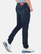 Jean slimfit para hombre ajustado azul oscuro - 6808