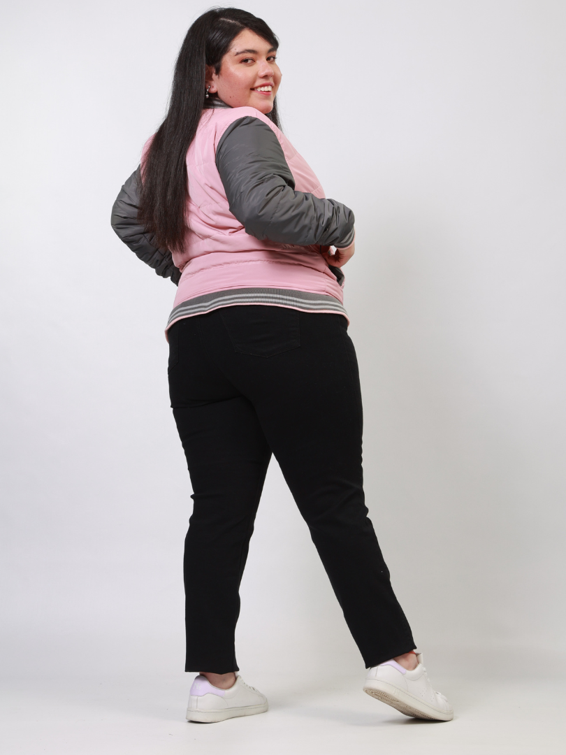 Jean negro licrado con bolsillo 0554-2